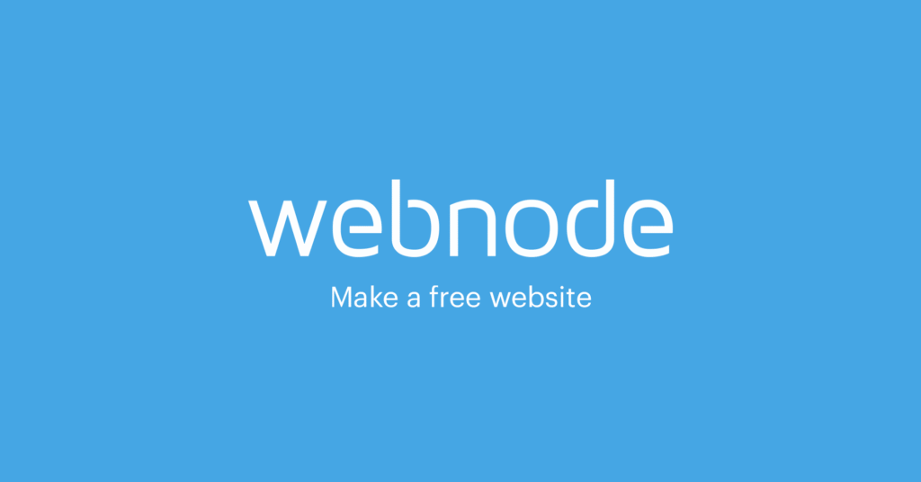 Công cụ tạo website miễn phí WebNode